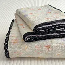 夏用パフ生地寝具セット【シングル＆ダブル対応・洗える・家庭用】（セットアップ対応）