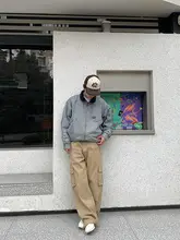 メンズ カジュアル 多ポケットパンツ【ヒップホップスタイル・街頭・スケートボード用】