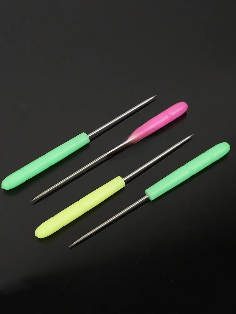 かぎ棒の使い方と選び方：手作り革靴用穴あけ工具【尖頭・細長いデザイン】の実際の使い方