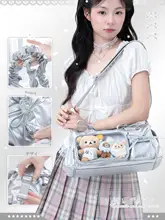 大容量 通勤用ハンドバッグ【分区デザイン・ボストン型】