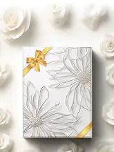 古風な葉のデザインの収納飾り【玄関用・テーブル置きタイプ】