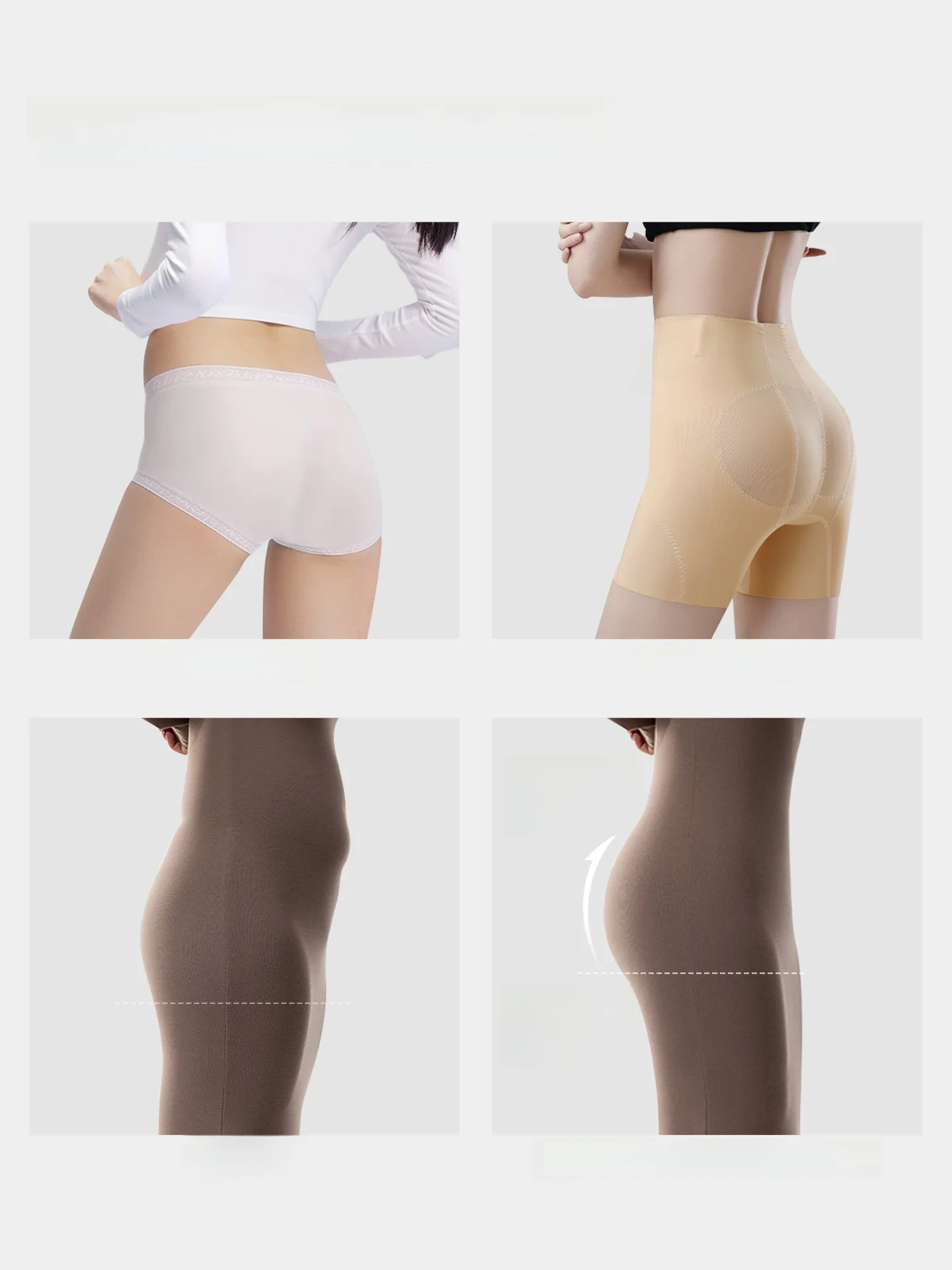 曲線デザインのヒップアップフィットパンツ：腹部引き締めとストレッチ機能の実際の効果