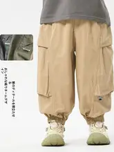 男の子用工装パンツ【純綿・軽量・アウトドア用・防蚊機能・夏向け】