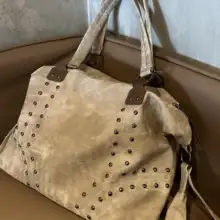 トートバッグ【スタッズデザイン・通勤用・大容量】