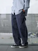 ウォッシュドワークパンツ【カジュアル・アメリカンスタイル・ストレートシルエット】