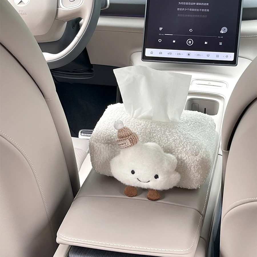 車用 ティッシュボックス クラシックなデザインで収納効率を高める
