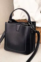 本革製 ハンドバッグ【柔らかい牛革・バケツ型・ショルダー・斜め掛け】