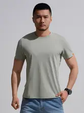 涼感丸首短袖Tシャツ【無地・極上の柔らかさ・快適】（セットアップ対応）