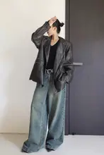 ヴィンテージ風 デニムパンツ【フィット・ストレートレッグ・カジュアル】