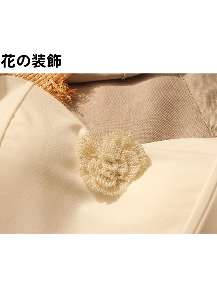 花柄のビスチェで通勤スタイルを一気に引き上げる方法は？