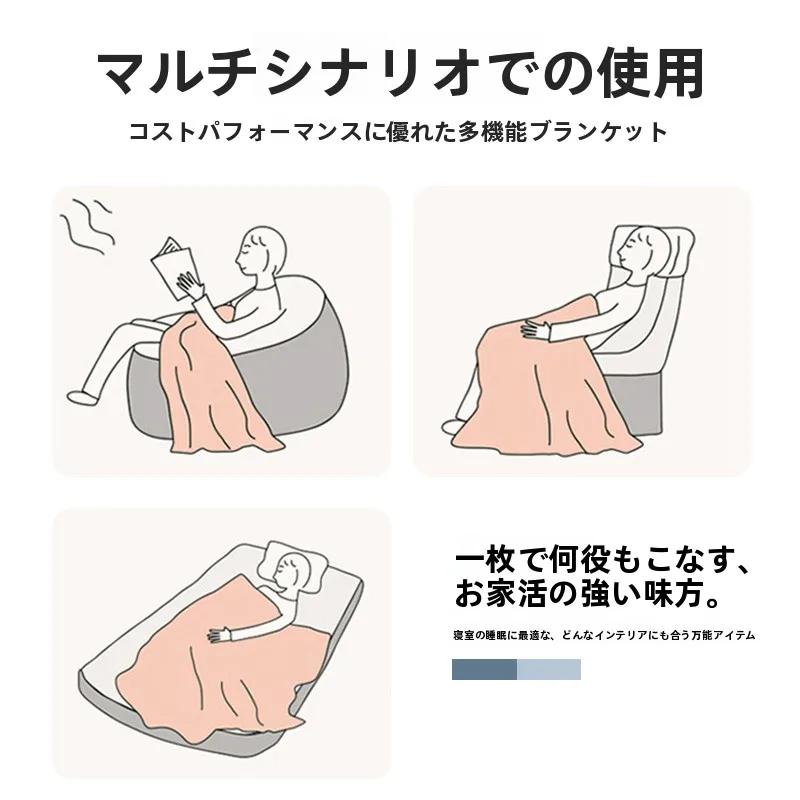 気温20度の日差しの中、重いブランケットで心を温める方法は？