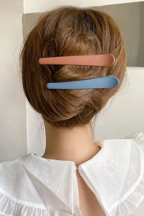 カラフルなダックビルクリップ【ヘアピン・前髪用・洗顔時に便利】