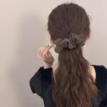 エレガントなボリュームヘアゴム【シンプルデザイン・フレンチスタイル】