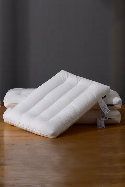 低め枕【60x40cm・子供用・首サポート・薄型】