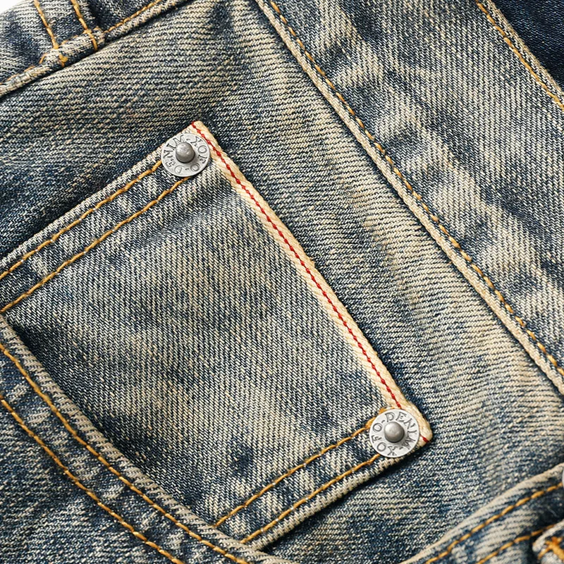 膝丈パンツメンズ：水洗いデザインのフィットスリムテーパードデニムパンツの実用性とサイズガイド
