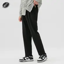シンプルなデザイン！秋用 メンズカジュアルパンツ【ストレートフィット・・無地】