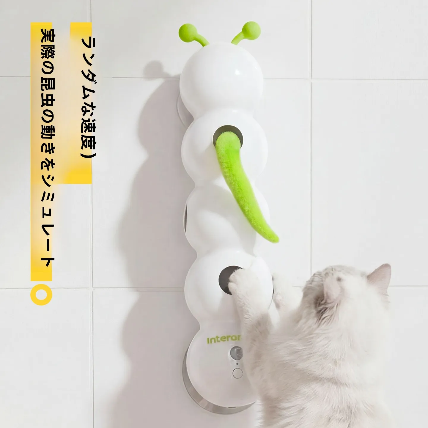 自動で遊ぶ毛虫型キャットトイ：UFOキャッチャーおもちゃの実用性と実測データ