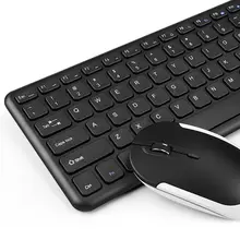BOW ワイヤレスキーボードとマウスセット【薄型・静音・デスクトップパソコン用】