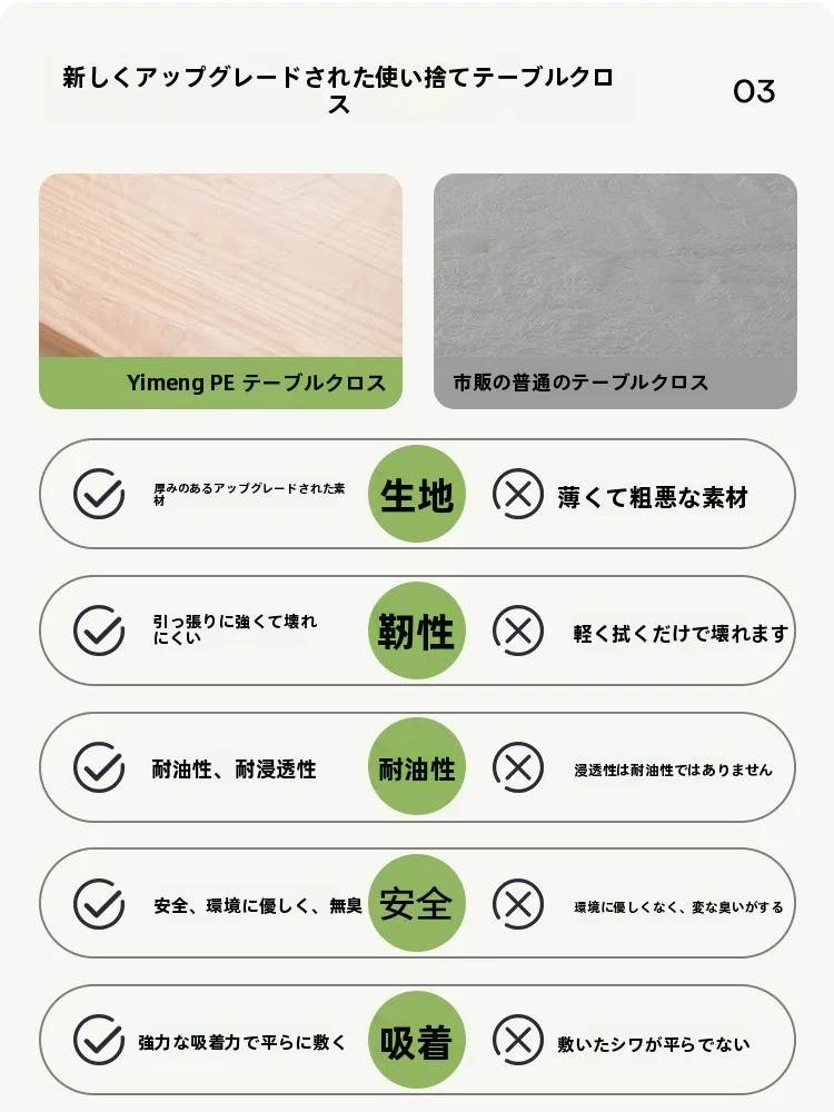 テーブルセッティングの基本：使い捨て厚手透明テーブルクロスの実用性とシーン別適用
