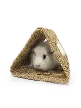 小動物用 水草編みトンネル【金絲熊や豚鼠用・隠れ家・遊び道具】
