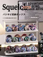 透明収納ボックス【密封防塵・防湿・バッジ保護用・ディスプレイラック】