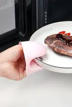 シリコン製 耐熱キッチンミトン【厚手・高温対応・オーブン・電子レンジ用】