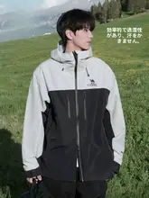 Camel 軽量で防風・防水機能を備えた男女兼用アウトドアジャケット【登山・旅行用】
