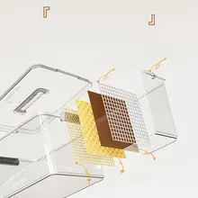 大容量透明収納ボックス【フタ付き・密閉・衛生用品・お菓子・おもちゃ用】