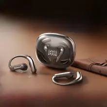 AI翻訳機能搭載 ワイヤレスBluetoothイヤフォン【オープンタイプ・ランニング用・掛け耳式】