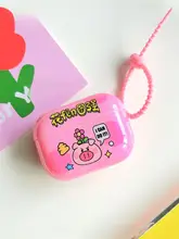 可愛いカートゥーンデザインのAirPods用ケース【IMD光沢仕上げ・全包カバー・衝撃防止・個性的】