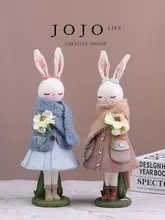 うさぎ 置物 レジン製 インテリア 製菓  デコ ベルサ 「JOJO'S L. PD.Bertha.」