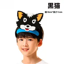 子供用動物頭飾り【カバ・子豚・ネズミ・ドラゴン・牛の頭部カバー・幼稚園用演出小道具】（  セットアップ対応）