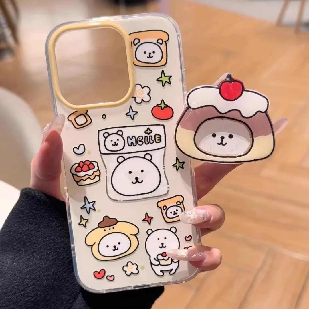 スマホケースにステッカーを貼るなら、この「自嘲熊」が今、最も人気なの？