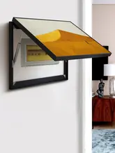 フランス風 モダンリビング用電気メーター箱装飾画【北欧デザイン・シンプル・レトロ】