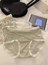 夏にぴったり！超薄アイスシルク製 レディース通気性三角パンツ