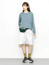 アウトドア用通気性のある長袖Tシャツ【速乾・抗菌・トレーニング・ハイキング・サイクリング対応】