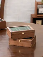 高級木製貯金箱【引き出し付き・銀条金条収納・防酸化・ギフト向け】