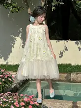 ガールズサマードレス【プリンセススタイル・スウィートデザイン・女児用】（セットアップ対応）