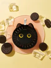 ドーナツ型の猫とアイスクリームのぬいぐるみ【可愛いオレオ付き・女の子の誕生日プレゼントに最適】