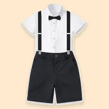 子供用英倫風リボンタイ【幼稚園制服・演出用】