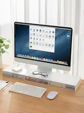 モニター台 引き出し付き 卓上収納 目線アップ PC ノートPC オフィス 在宅勤務 デスクオーガナイザー
