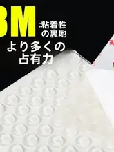 シリコン製 防撞クッション【自粘式・滑り止め・ドアノブ・トイレ蓋用・家庭用】