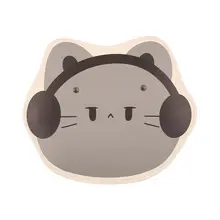 可愛い猫デザインの車用防汚マット【ドア防キズ・汚れ防止】