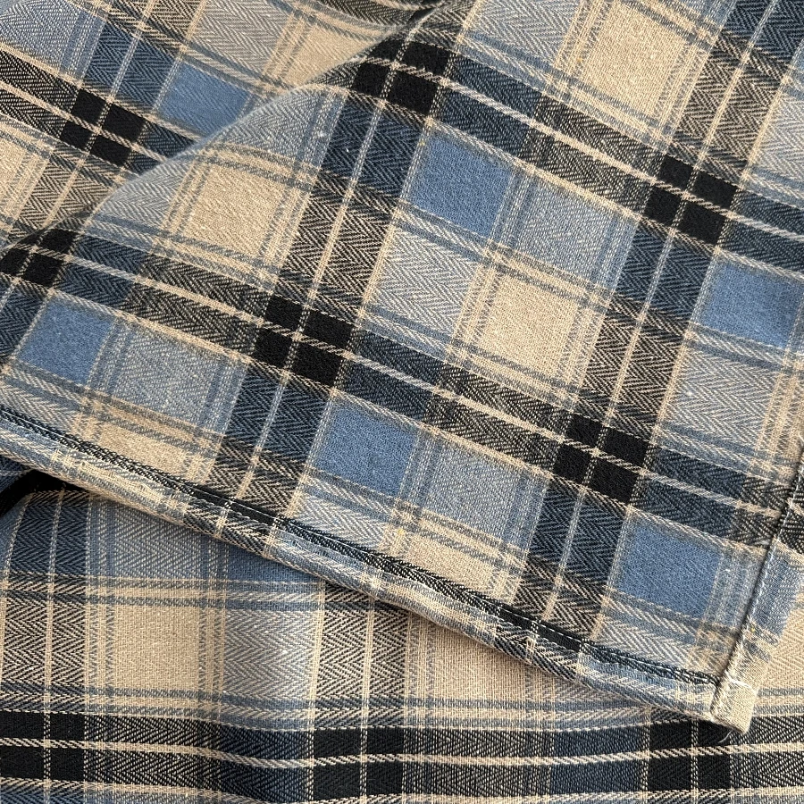 100均窓格子 DIYで失敗しない方法は？ヴィンテージチェックカーテンが室内面格子に変わる理由
