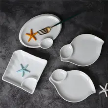 陶器餃子皿 家庭用 醤油皿 冷菜皿 水餃皿 ポテト皿