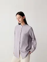 春季新作シルクジャカードサテンブラウス【女性用・デザイン性・極上の柔らかさ】