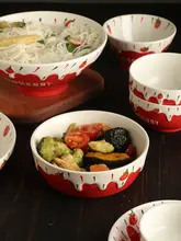 陶器製の子供用サラダボウル【個別用・デザートやスープに最適】