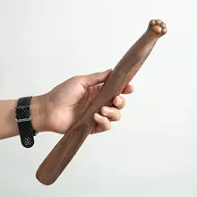猫の爪デザインのシューズスプーン【北米産ブラックウォールナット製・長柄・かわいいデザイン】