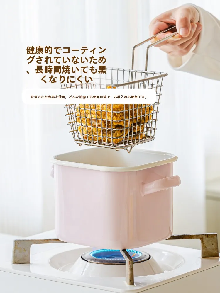 ミニホットプレートの実用性を検証：SHUEHO エナメル製フライヤーの使い方と性能分析