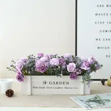 フェイクグリーン 造花 観葉植物 フェンス フラワーアレンジメント 置物 室内 インテリア ホテル ウィンドウディスプレイ
